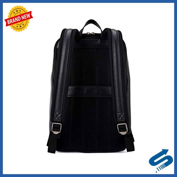 Leather Slim Backpack with Laptop Pocket, Professional Daypack main image 7